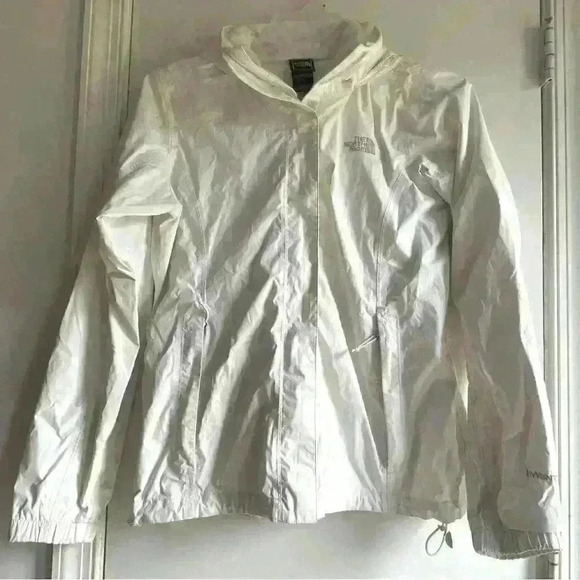 The North face women’s white light jacket size Medium - Picture 1 of 8